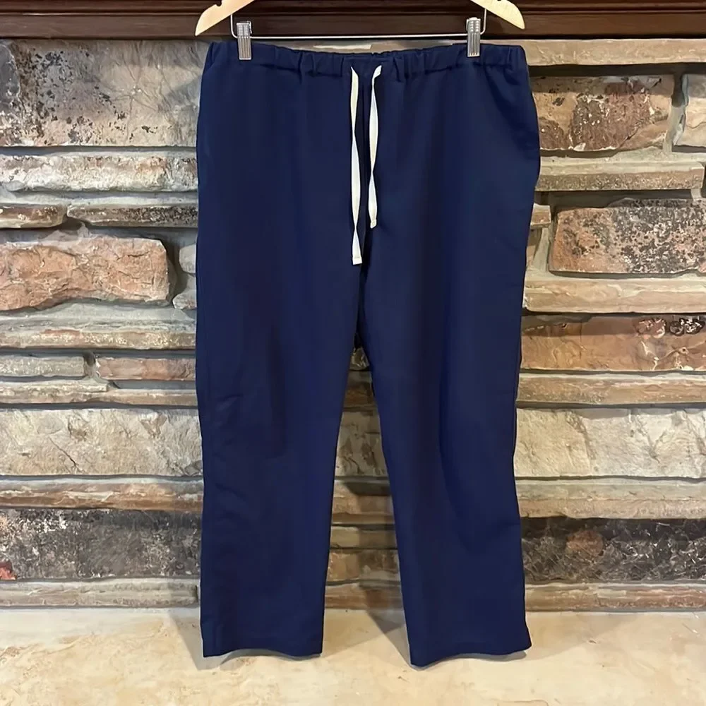 Figs Pismo Navy Basic Scrub Pants